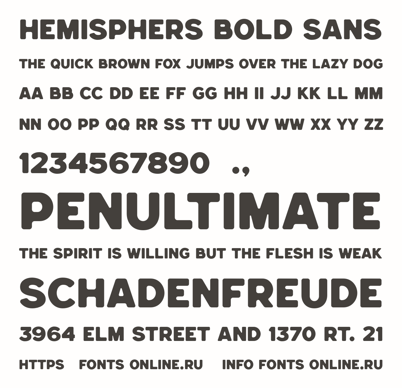Hemisphers Bold Sans Free Font Download